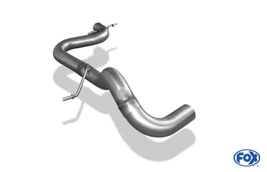 VW Beetle 1,4l - 16 (5C) Coupe & Cabrio - Starre Hinterachse Mittelschalldämpferersatzrohr