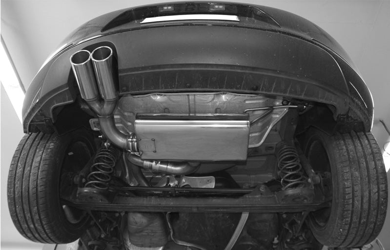 VW Beetle 1,2l - 16 (5C) Coupe & Cabrio - Starre Hinterachse Endschalldämpfer einseitig - 2x90 Typ 16