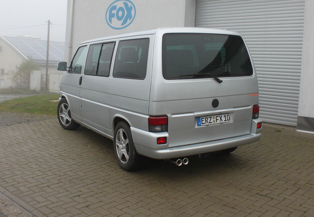 VW T4 - Frontantrieb - Bus/ Transporter/ Multivan/ Caravelle Endschalldämpfer - 2x80 Typ 13