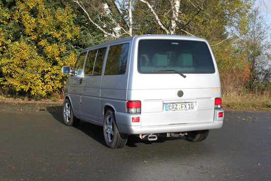VW T4 - Frontantrieb - Bus/ Transporter/ Multivan/ Caravelle Endschalldämpfer - 160x80 Typ 53