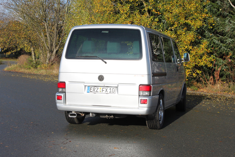 VW T4 - Frontantrieb - Bus/ Transporter/ Multivan/ Caravelle Endschalldämpfer - 160x80 Typ 53