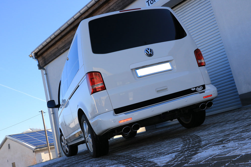 VW Bus T5/ T6 Endschalldämpfer Ausgang rechts/links - 2x115x85 Typ 32 rechts/links