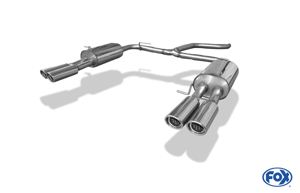 VW Bus T5/ T6 Endschalldämpfer Ausgang rechts/links - 2x88x74 Typ 33 rechts/links