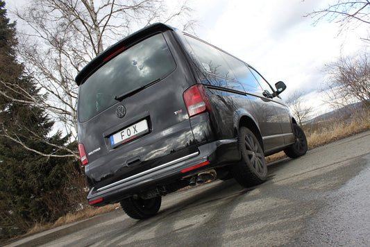 VW Bus T5/ T6 Endschalldämpfer - 2x63 Typ 28