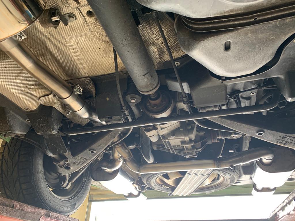 VW Bus T5/ T6 4motion Endschalldämpfer Ausgang rechts/links - 160x80 Typ 53 rechts/links