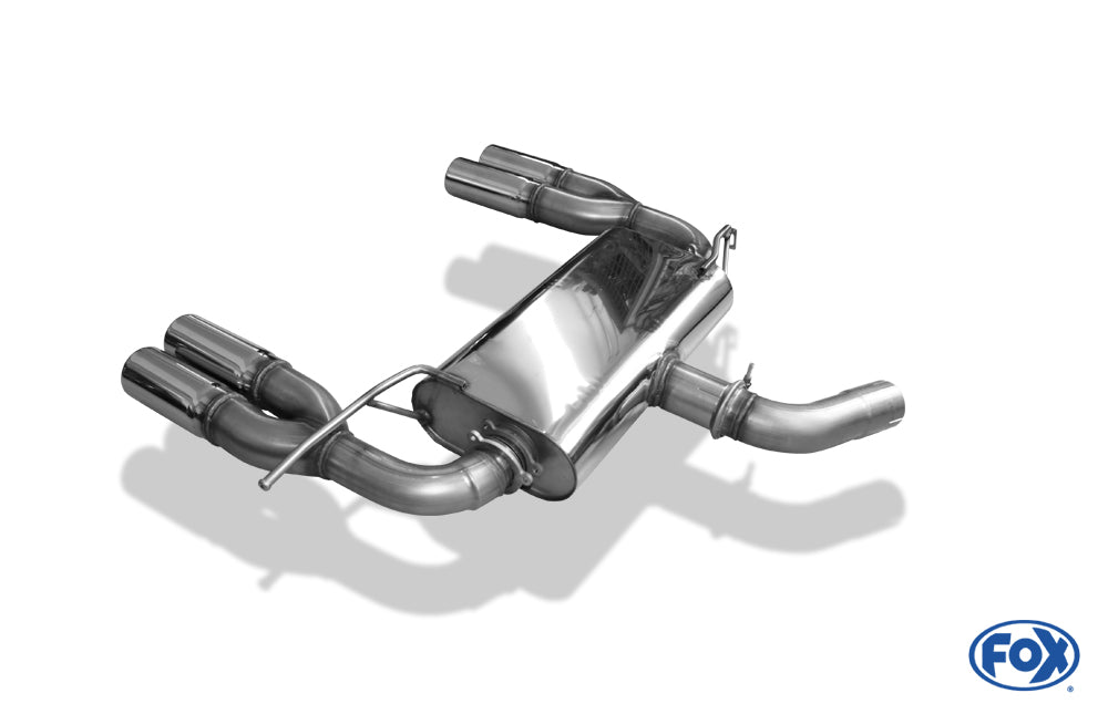 VW EOS - 1F Endschalldämpfer Ausgang rechts/links - 2x80 Typ 13 rechts/links