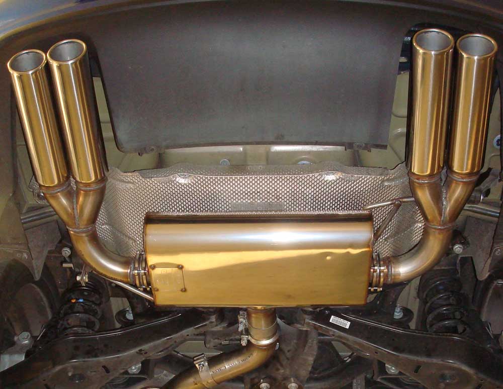 VW Eos 1F - Facelift - 1,4l Endschalldämpfer rechts/links - 2x80 Typ 16 rechts/links