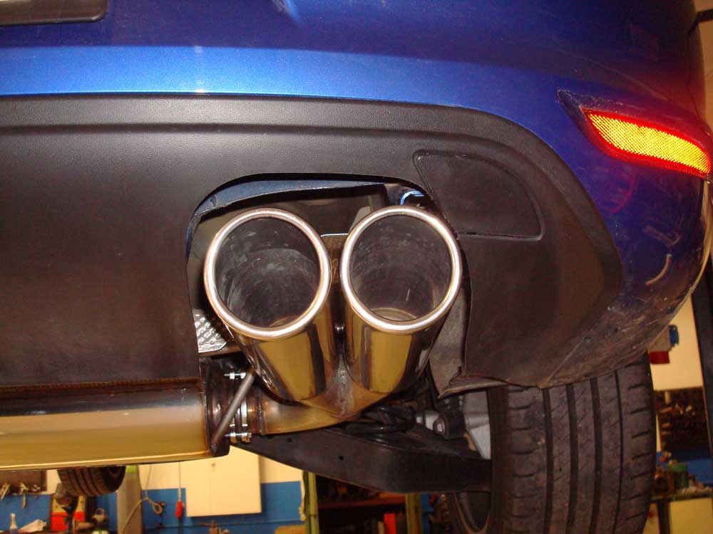 VW Eos 1F - Facelift - 1,4l Endschalldämpfer rechts/links - 2x80 Typ 16 rechts/links
