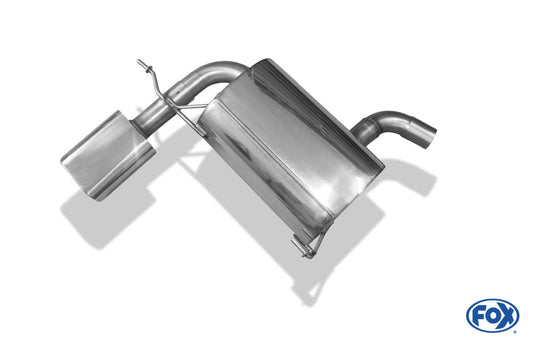 VW Tiguan 5N - 4motion Endschalldämpfer - 160x80 Typ 53