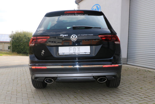 VW Tiguan II Benzin - 4motion Endschalldämpfer Ausgang rechts/links - 160x90 Typ 38 rechts/links