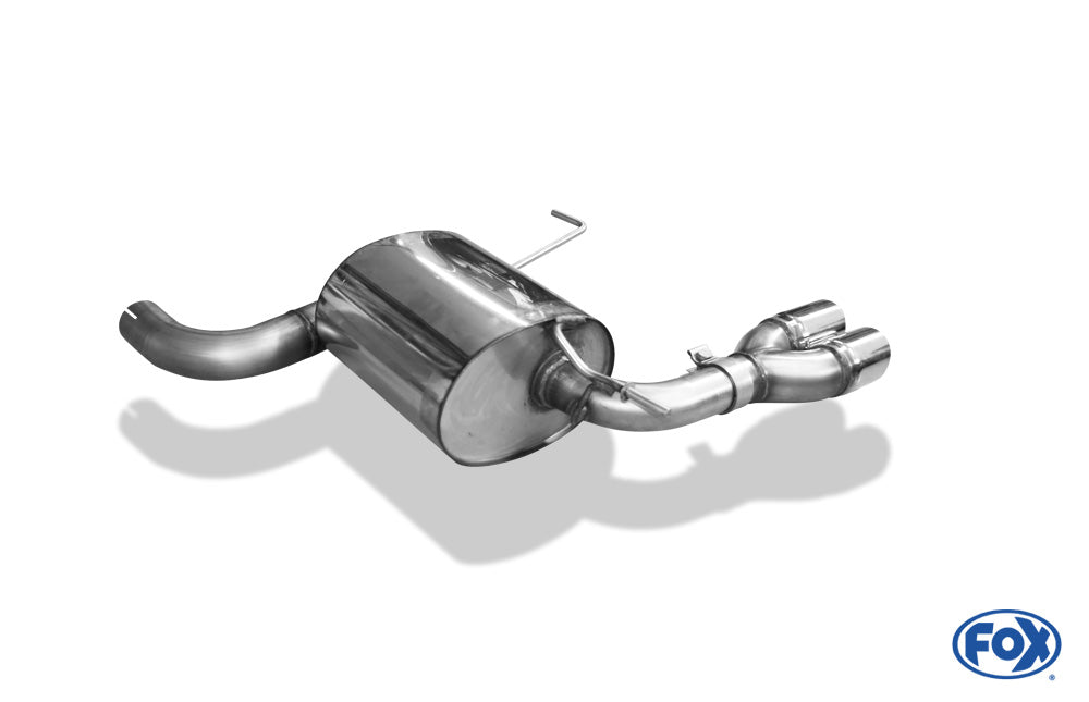 VW Tiguan II Diesel - 4motion Endschalldämpfer - 2x80 Typ 25
