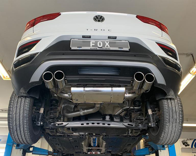 VW T-Roc - Frontantrieb Endschalldämpfer rechts/links - 2x90 Typ 16 rechts/links