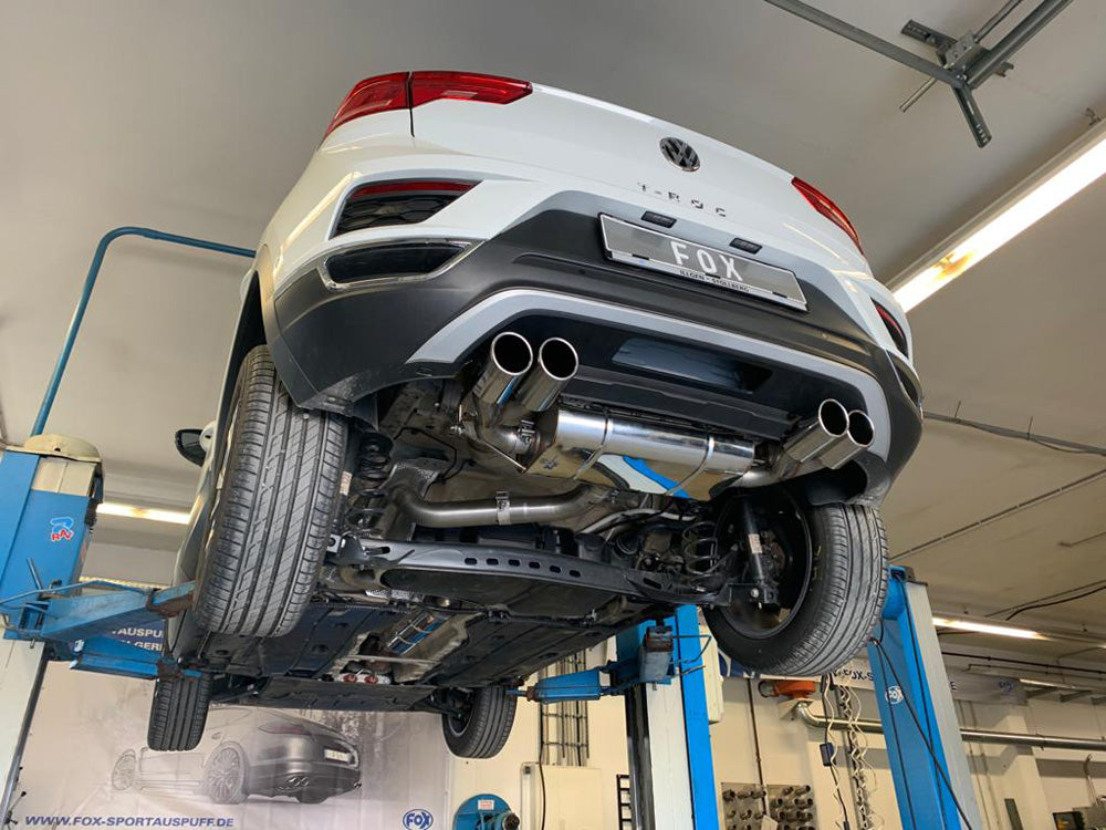 VW T-Roc - Frontantrieb Endschalldämpfer rechts/links - 2x90 Typ 16 rechts/links