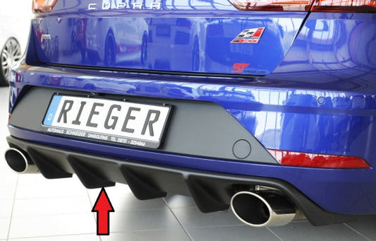 Rieger Heckeinsatz - Seat Leon Cupra Seat Leon Cupra (5F): 5-tür. (ST/Kombi)