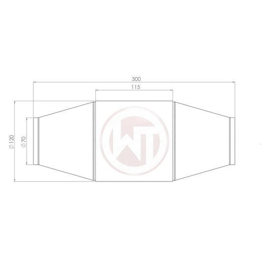 Wagner Tuning Rennsport-Katalysator 100CPSI mit EU6 Beschichtung