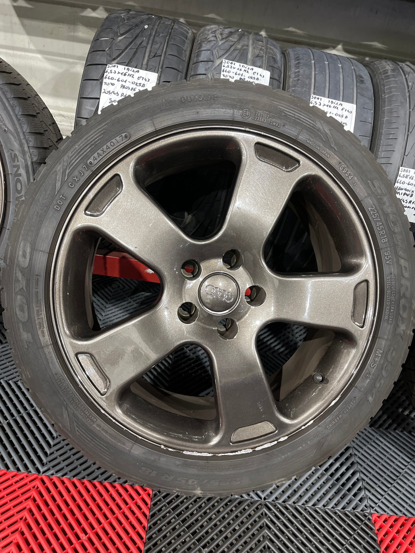 Winterräder Audi A6 S6 RS6 4B 225/45R18 95V 6mm A4 S4 B6 B7