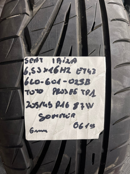 Seat Ibiza 205/45R16 6L0601025B Alufelge 6mm Sommerräder