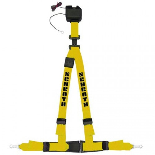Schroth asm autocontrol II gelb mit schwarzem Flock links