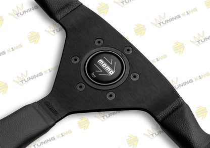 MOMO Lenkrad Montecarlo 320mm Schwarz Glattleder