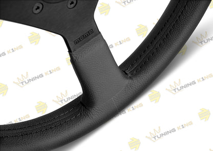 MOMO Lenkrad Montecarlo 320mm Schwarz Glattleder