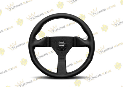 MOMO Lenkrad Montecarlo 320mm Schwarz Glattleder