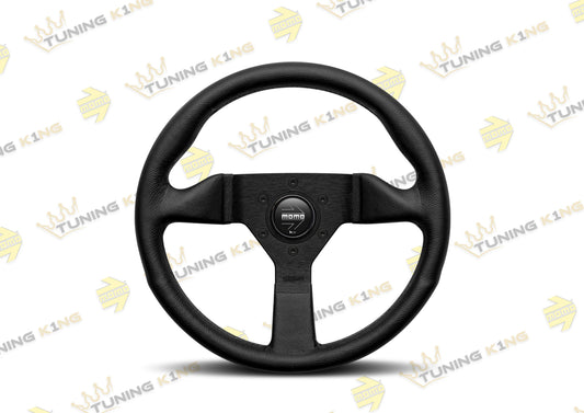 MOMO Lenkrad Montecarlo 320mm Schwarz Glattleder