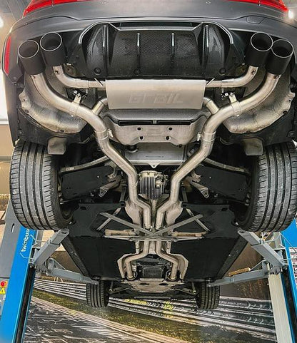 Grail Auspuffanlage BMW F90 M5 3-Zoll Edelstahl Endrohre Non-OPF