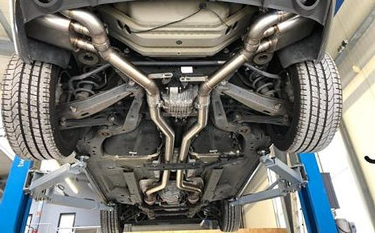 Grail Auspuffanlage Chevrolet Camaro Gen. 5 ohne Endrohre Coupé