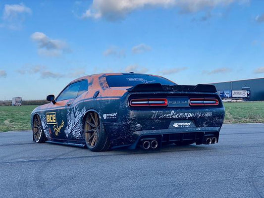 Grail Auspuffanlage Dodge Challenger und Charger Challenger 2016-2020 6.1 SRT ohne Serienklappe Montage bei Grail