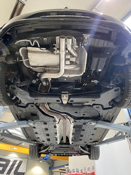 Grail Auspuffanlage Renault Megane RS ohne Serienklappe