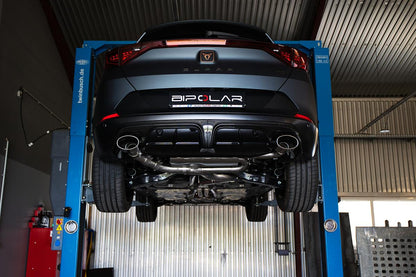 Grail Auspuffanlage Cupra Formentor VZ5 3.5-Zoll Oval Schwarz (170x107)