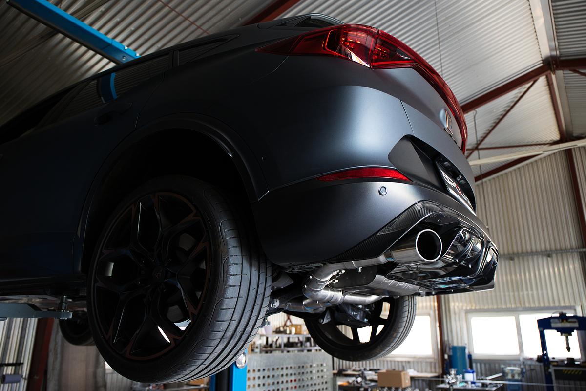 Grail Auspuffanlage Cupra Formentor VZ5 3.5-Zoll 4-flutig Edelstahl Endrohre