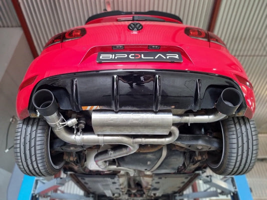 Grail Auspuffanlage Volkswagen Golf 6 GTI ohne Endrohre an HJS Montage bei Grail