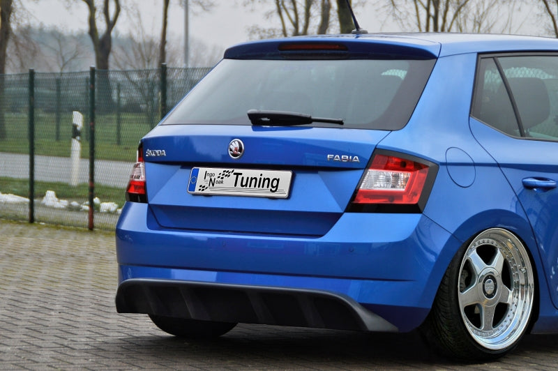 Heckansatz Heckdiffusor Skoda Fabia III, NJ ab Bj.: 2014- Carbon