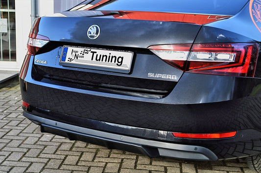 Heckdiffusor ABS Skoda Superb 3, 3T/3V Ab Bj.: 2015- Carbon