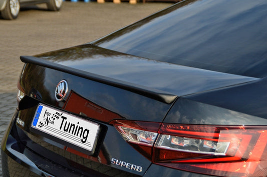 Heckspoiler ABS Skoda Superb 3, 3T/3V Ab Bj.: 2015- Carbon
