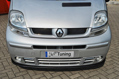 CUP Frontspoilerlippe ABS Renault Trafic 2 Bj.2001-2006 Carbon