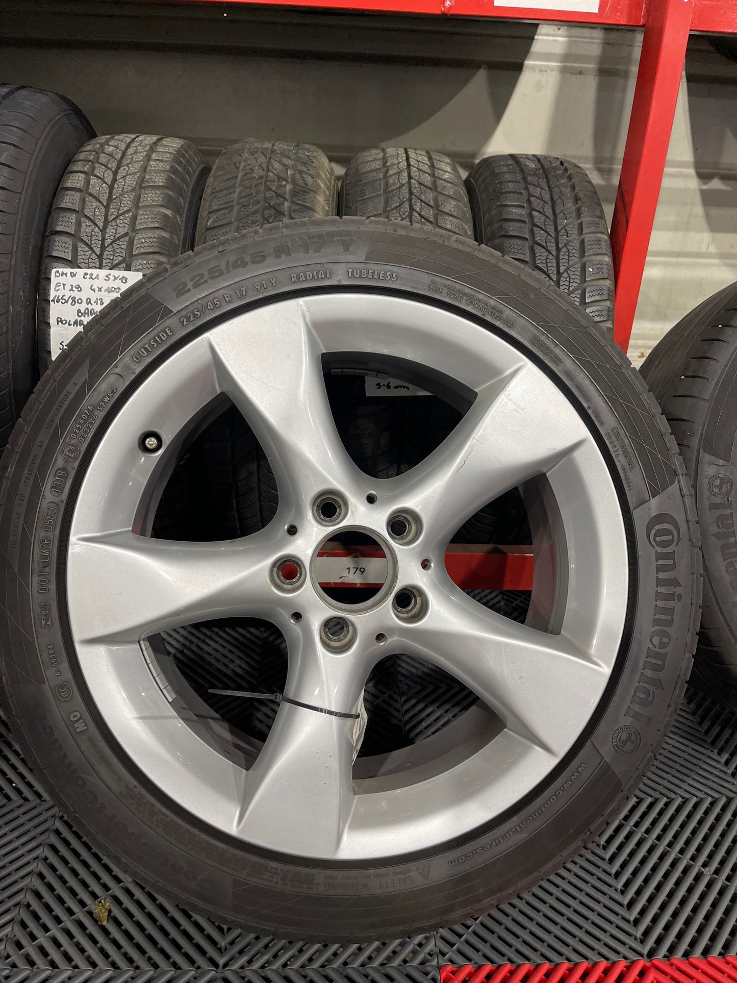 Mercedes W176 W246 225/45R17 A2464010502 Alufelge 5mm Sommerräder