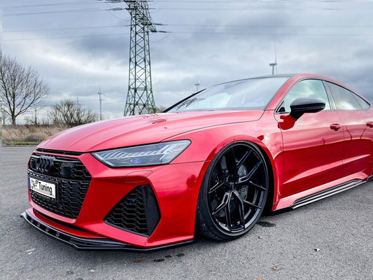 CUP Frontspoilerlippe ABS Audi RS7 Typ C8 4K ab Bj.:2019 - Carbon