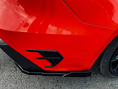 Heckansatz Seitenteile ABS Audi RS7 Typ C8 4K ab Bj.:2019 - Carbon