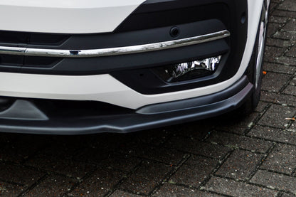 CUP Frontspoilerlippe ABS Volkswagen Bus T6 ab Bj.: 2019- Carbon