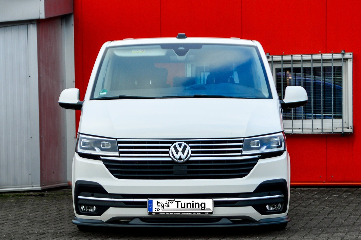 CUP Frontspoilerlippe ABS Volkswagen Bus T6 ab Bj.: 2019- Carbon