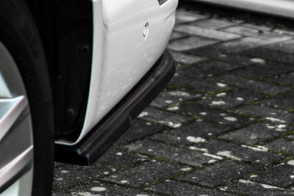Heckansatz 2 tlg Volkswagen Bus T6 ab Bj.: 2019- Schwarz Glanz