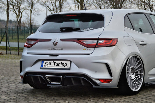 Heckdiffusor 5 tlg. Renault Megane 4 RS ab Bj.: 2018- Carbon