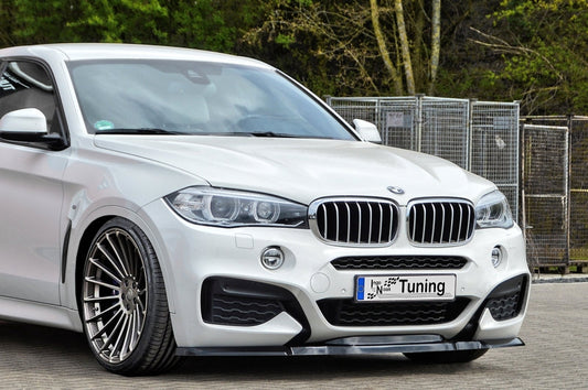 CUP Frontspoilerlippe ABS BMW X6, F16 Bj.: 2014- Carbon