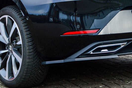Heckansatz Seitenteile ABS Seat Leon 4 ( KL) ab Bj.: 2020- Carbon