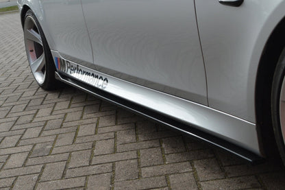 CUP 3 Seitenschweller BMW 5er, E60/E61 2003-2010 Carbon