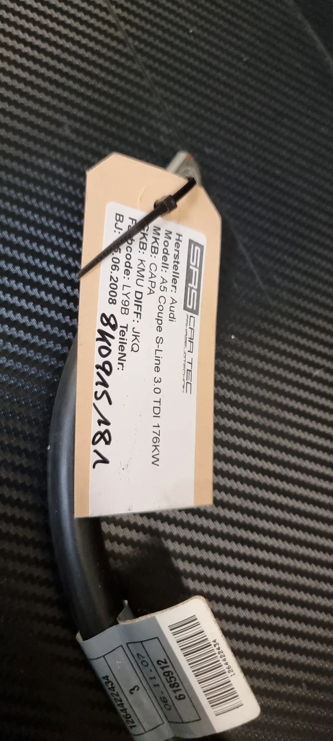 AUDI A4 A5 A6 Q5 Steuergerät Batterieüberwachung 8K0915181 Kabel