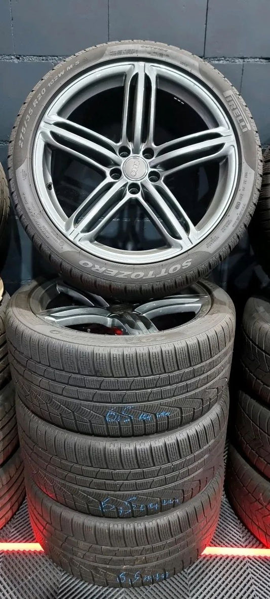 Original Audi RS6 4F Winterräder 275/35R20 9,5x20 ET36 4F0601025BR CS Winter Alufelge