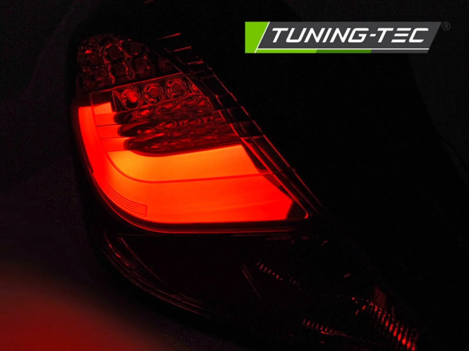 Tuning-Tec LED Rückleuchten Smoke Opel Corsa D 3-Türer 06-14 schwarz klar
